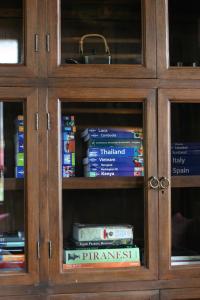 Die Bibliothek im Resort