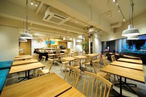 ห้องอาหารหรือที่รับประทานอาหารของ Fukuyama Plaza Hotel