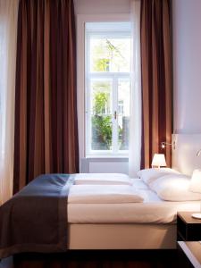Voodi või voodid majutusasutuse Hotel Zipser toas
