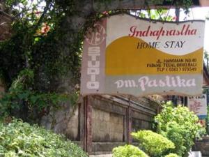 Certifikát, hodnocení, plakát nebo jiný dokument vystavený v ubytování Indraprastha Ubud Home Stay