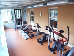Fitness centrum a/nebo fitness zařízení v ubytování Hotel Hoogeerd by Flow Niftrik - Nijmegen