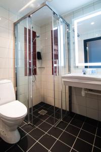 Koupelna v ubytování Thon Hotel Nordlys