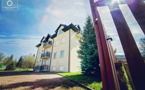 Budynek, w którym mieści się apartament
