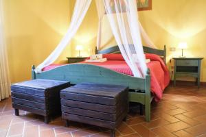 Voodi või voodid majutusasutuse Borgo Poneta toas