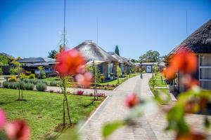 Κήπος έξω από το TshiBerry Bed & Breakfast