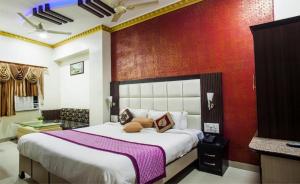Postel nebo postele na pokoji v ubytování Hotel Bhagyodaya Residency Bhilwara + 48 fotografií