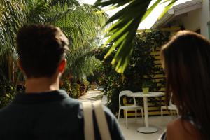 Majutusasutuse Bubali Bliss Studios külastajad