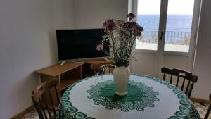 TV a/nebo společenská místnost v ubytování Villa L'isola