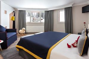 Postel nebo postele na pokoji v ubytování Araucaria Hotel & Spa