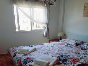 Apartments La Cinuelica R17 PP014にあるベッド