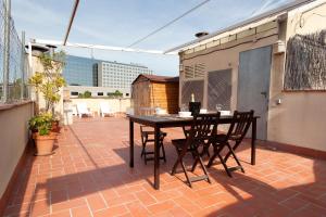 Balkón alebo terasa v ubytovaní Penthouse Vallespir
