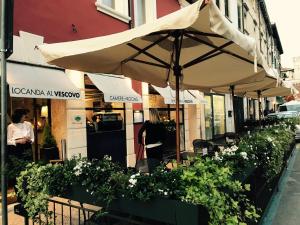 Reštaurácia alebo iné gastronomické zariadenie v ubytovaní Locanda al Vescovo & SPA
