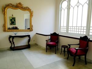 Pension Silene Orotava的休息区