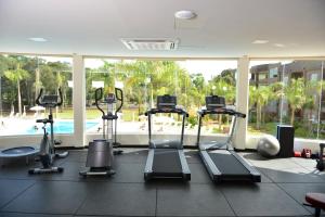 Fitness centrum a/nebo fitness zařízení v ubytování Falls Iguazú Hotel & Spa