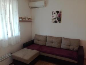 Posezení v ubytování Dama Apartment