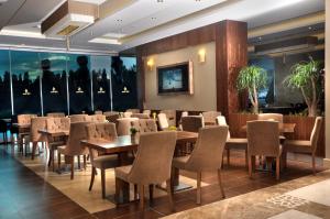 En restaurant eller et andet spisested på Volley Hotel Istanbul