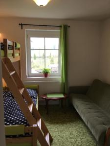 Posezení v ubytování Apartments Mirror
