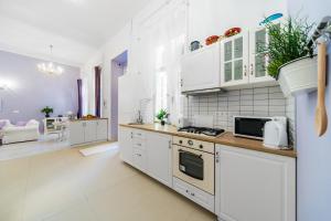Kuchyňa alebo kuchynka v ubytovaní Dominika Apartment + 8 fotografií