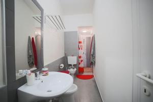 Koupelna v ubytování Hotel Sabrina Rimini