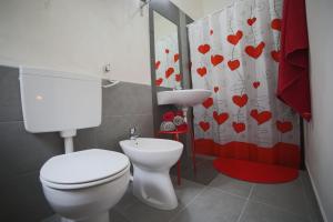 Koupelna v ubytování Hotel Sabrina Rimini
