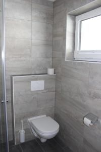 Koupelna v ubytování Haus Bichali