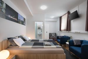 Cama ou camas em um quarto em Hostel Bureau