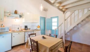 A kitchen or kitchenette at Villa Patmos Netia