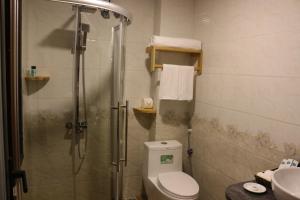 Koupelna v ubytování Sapa Garden Hotel