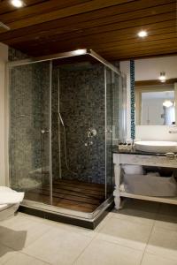Phòng tắm tại Lodos Butik Hotel