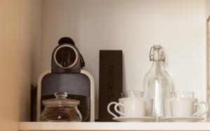 Príslušenstvo na prípravu kávy alebo čaju v ubytovaní Cà Bèla - Lambrate Flat 1