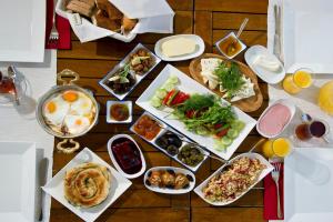 Eten bij of ergens in de buurt van het pension

