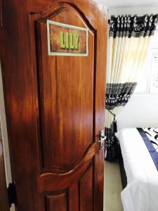Aerizo bungalow & Tours客房内的一张或多张床位