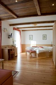 Postel nebo postele na pokoji v ubytování Agritur Golden Pause