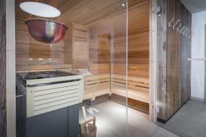 Koupelna v ubytování Hotel Alpenrose + 37 fotografií