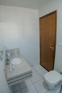 Koupelna v ubytování Hotel Dom Thomaz