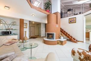 Posedenie v ubytovaní Luxury penthouse Prestige near the sea