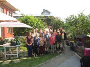 Tetamu yang menginap di New Annapurna Guest House
