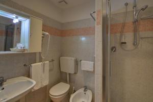 Kúpeľňa v ubytovaní Hotel Universo