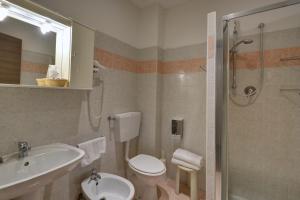 Kúpeľňa v ubytovaní Hotel Universo