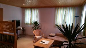 Posezení v ubytování Appartement Grundner