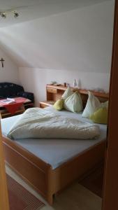 Postel nebo postele na pokoji v ubytování Appartement Grundner
