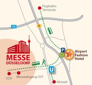 Ein Zertifikat, Auszeichnung, Logo oder anderes Dokument, das in der Unterkunft Airport Fashion Hotel ausgestellt ist