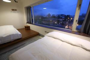 Katil atau katil-katil dalam bilik di View Hostel