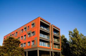 Hoone, kus korterhotell asub