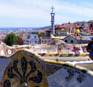 Výhľad na mesto Barcelona alebo výhľad na mesto priamo z apartmánu