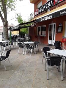 Restaurace v ubytování A Concha