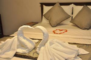 Letto o letti in una camera di Forest View Lodge