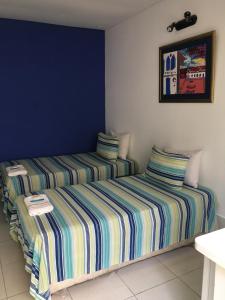 מיטה או מיטות בחדר ב-Hotel Las Residentas