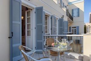 Balkón alebo terasa v ubytovaní Antouanetta Apartments