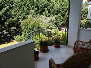 Balkón nebo terasa v ubytování Apartment Lučić